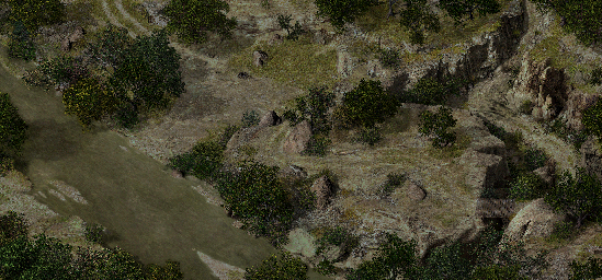 Thumbnail for a map of 03. Smoke Signals for the PC game Desperados: Wanted Dead Or Alive.
