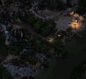 Thumbnail for a map of 09. Like A Thief In The Night for the PC game Desperados: Wanted Dead Or Alive.