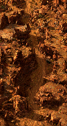 Thumbnail for a map of 11. Ambush At Snake Pass for the PC game Desperados: Wanted Dead Or Alive.