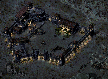 Thumbnail for a map of 13. The Walls Of Fortezza for the PC game Desperados: Wanted Dead Or Alive.