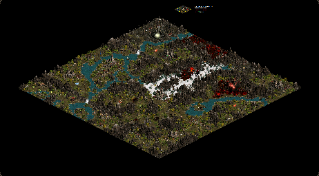 Thumbnail for a map of Undead Hordes Mission 2) Uther's Blood for the PC game Disciples II: Dark Prophecy.