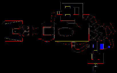 Thumbnail for a map of Episode 1 Map 1: Hangar (Secrets) for the PC game Doom.
