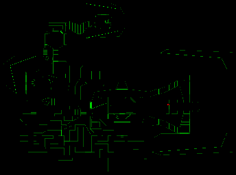 Thumbnail for a map of Episode 1 Map 2: Nuclear Plant (Keys) for the PC game Doom.