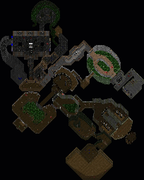 Thumbnail for a map of Episode 1 Map 3: Toxin Refinery for the PC game Doom.