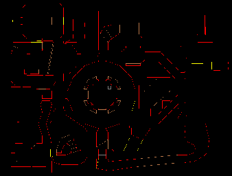 Thumbnail for a map of Episode 1 Map 4: Command Control (Teleports) for the PC game Doom.