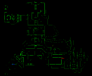Thumbnail for a map of Episode 1 Map 6: Central Processing (Keys) for the PC game Doom.