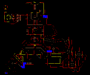 Thumbnail for a map of Episode 1 Map 6: Central Processing (Secrets) for the PC game Doom.