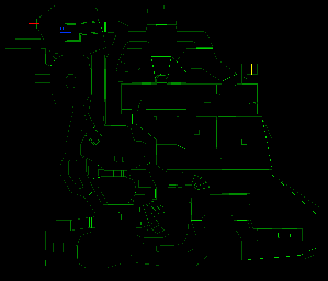 Thumbnail for a map of Episode 1 Map 7: Computer Station (Keys) for the PC game Doom.