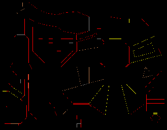Thumbnail for a map of Episode 2 Map 1: Deimos Anomaly (In-Game Map) for the PC game Doom.