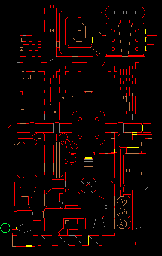 Thumbnail for a map of Episode 2 Map 2: Containment Area (Exits) for the PC game Doom.