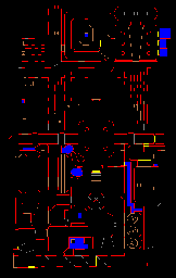 Thumbnail for a map of Episode 2 Map 2: Containment Area (Secrets) for the PC game Doom.
