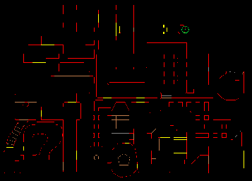 Thumbnail for a map of Episode 2 Map 3: Refinery (Exits) for the PC game Doom.