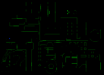 Thumbnail for a map of Episode 2 Map 3: Refinery (Keys) for the PC game Doom.