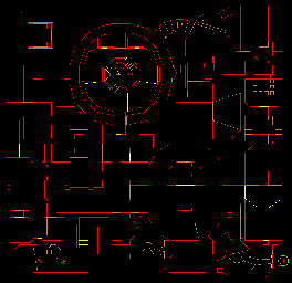 Thumbnail for a map of Episode 2 Map 4: Deimos Lab (Exits) for the PC game Doom.
