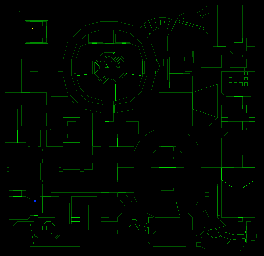 Thumbnail for a map of Episode 2 Map 4: Deimos Lab (Keys) for the PC game Doom.