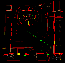 Thumbnail for a map of Episode 2 Map 4: Deimos Lab (Teleports) for the PC game Doom.