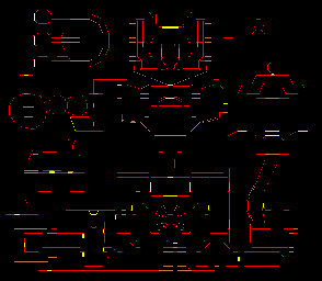 Thumbnail for a map of Episode 2 Map 5: Command Center (In-Game Map) for the PC game Doom.