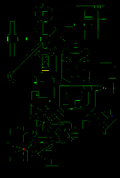 Thumbnail for a map of Episode 2 Map 6: Halls of the Damned (Keys) for the PC game Doom.