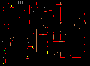 Thumbnail for a map of Episode 2 Map 7: Spawning Vats (Teleports) for the PC game Doom.