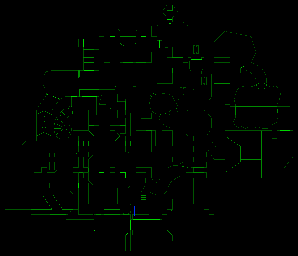 Thumbnail for a map of Episode 3 Map 3: Pandemonium (Keys) for the PC game Doom.