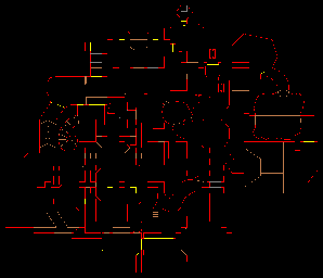 Thumbnail for a map of Episode 3 Map 3: Pandemonium (Teleports) for the PC game Doom.