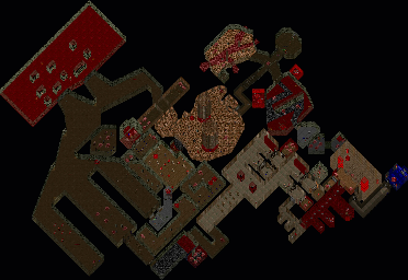 Thumbnail for a map of Episode 3 Map 4: House of Pain for the PC game Doom.