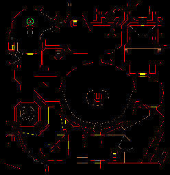 Thumbnail for a map of Episode 3 Map 7: Gate to Limbo (Exits) for the PC game Doom.