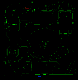 Thumbnail for a map of Episode 3 Map 7: Gate to Limbo (Keys) for the PC game Doom.