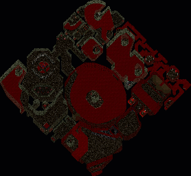 Thumbnail for a map of Episode 3 Map 7: Gate to Limbo for the PC game Doom.