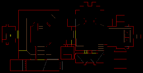 Thumbnail for a map of Episode 4 Map 1: Hell Beneath (In-Game Map) for the PC game Doom.