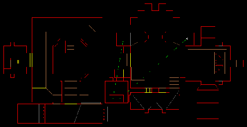 Thumbnail for a map of Episode 4 Map 1: Hell Beneath (Teleports) for the PC game Doom.