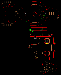 Thumbnail for a map of Episode 4 Map 8: Unto the Cruel (Teleports) for the PC game Doom.
