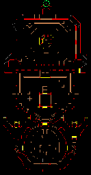 Thumbnail for a map of Episode 4 Map 9: Fear (Exits) for the PC game Doom.