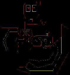 Thumbnail for a map of Level 01: Entryway (Teleports) for the PC game Doom II: Hell on Earth.