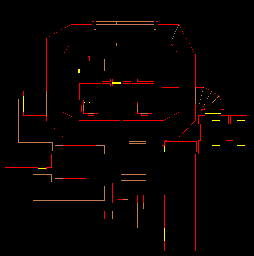 Thumbnail for a map of Level 02: Underhalls (In-Game Map) for the PC game Doom II: Hell on Earth.