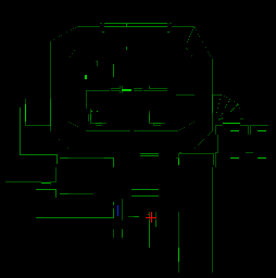 Thumbnail for a map of Level 02: Underhalls (Keys) for the PC game Doom II: Hell on Earth.