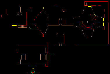 Thumbnail for a map of Level 03: The Gantlet (Exits) for the PC game Doom II: Hell on Earth.