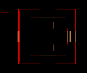 Thumbnail for a map of Level 07: Dead Simple (In-Game Map) for the PC game Doom II: Hell on Earth.