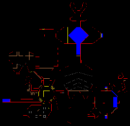 Thumbnail for a map of Level 08: Tricks And Traps (Secrets) for the PC game Doom II: Hell on Earth.