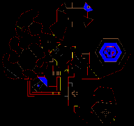 Thumbnail for a map of Level 09: The Pit (Secrets) for the PC game Doom II: Hell on Earth.