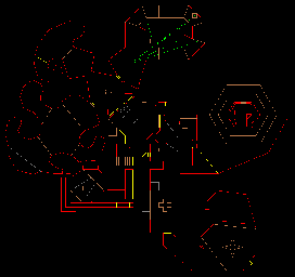 Thumbnail for a map of Level 09: The Pit (Teleports) for the PC game Doom II: Hell on Earth.