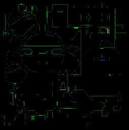Thumbnail for a map of Level 10: Refueling Base (Keys) for the PC game Doom II: Hell on Earth.