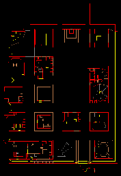 Thumbnail for a map of Level 13: Downtown (In-Game Map) for the PC game Doom II: Hell on Earth.