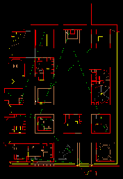 Thumbnail for a map of Level 13: Downtown (Teleports) for the PC game Doom II: Hell on Earth.