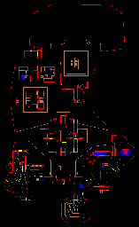 Thumbnail for a map of Level 15: Industrial Zone (Secrets) for the PC game Doom II: Hell on Earth.