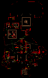 Thumbnail for a map of Level 15: Industrial Zone (Teleports) for the PC game Doom II: Hell on Earth.