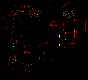 Thumbnail for a map of Level 18: The Courtyard (Exits) for the PC game Doom II: Hell on Earth.
