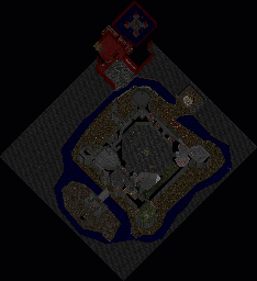 Thumbnail for a map of Level 19: The Citadel for the PC game Doom II: Hell on Earth.