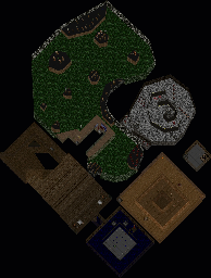 Thumbnail for a map of Level 21: Nirvana for the PC game Doom II: Hell on Earth.