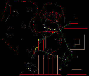 Thumbnail for a map of Level 21: Nirvana (Teleports) for the PC game Doom II: Hell on Earth.